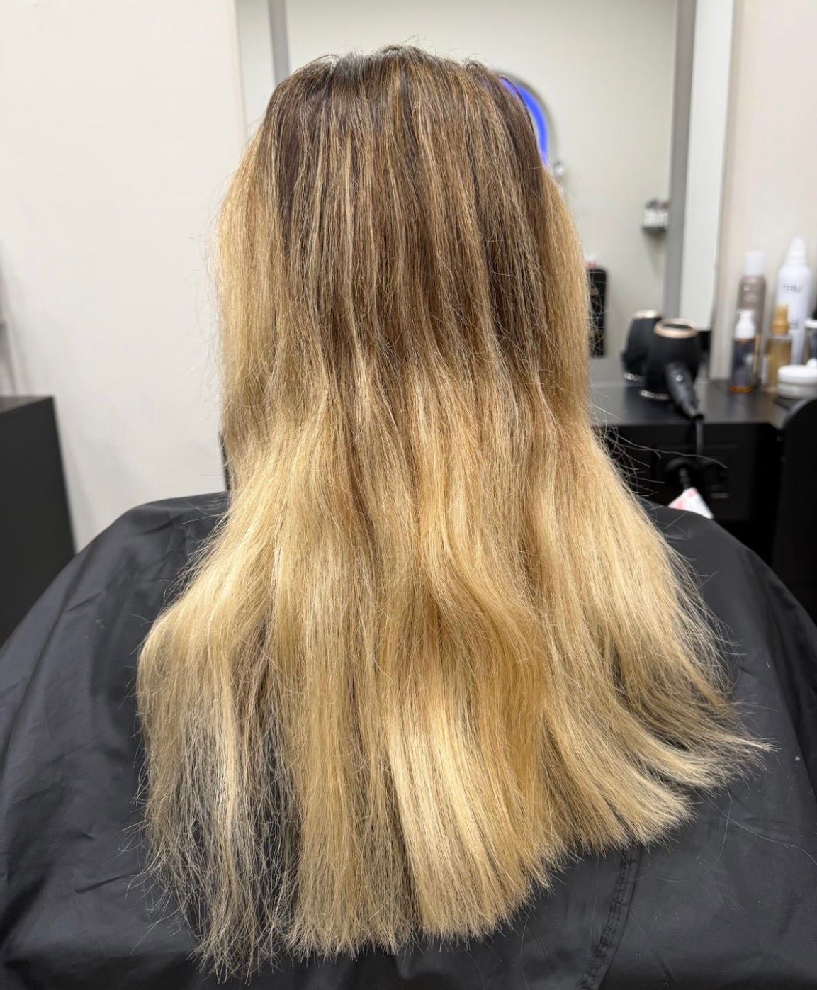 Vorher Balayage